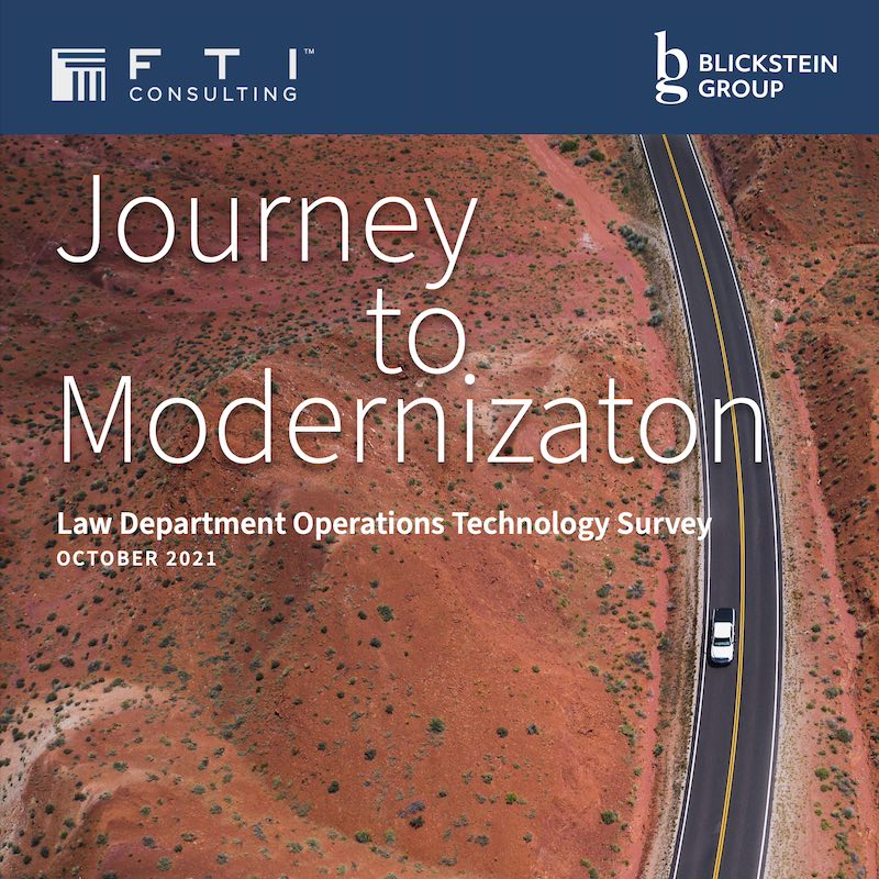 Law Department Operations Technology Survey: The Journey to Modernization