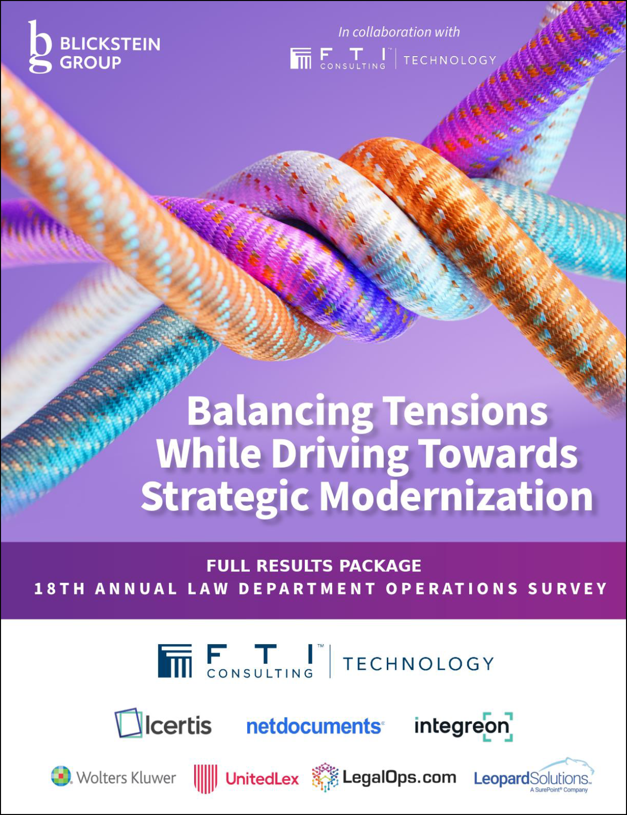 2025 Law Department Operations Survey Full Results Package cover
